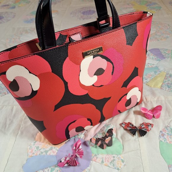 kate spade Bags Kate Spade Small Floral Tote Poshmark